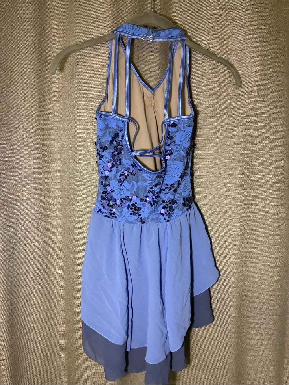Weissman Kids’ Blue Sequin Dance Costume
